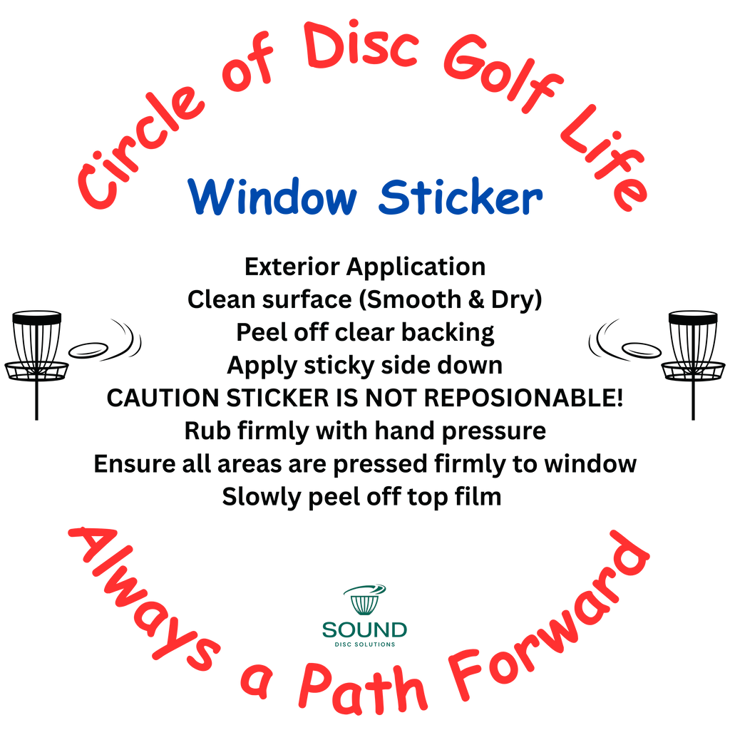 Circle of Disc Golf Life, Always a Path Forward