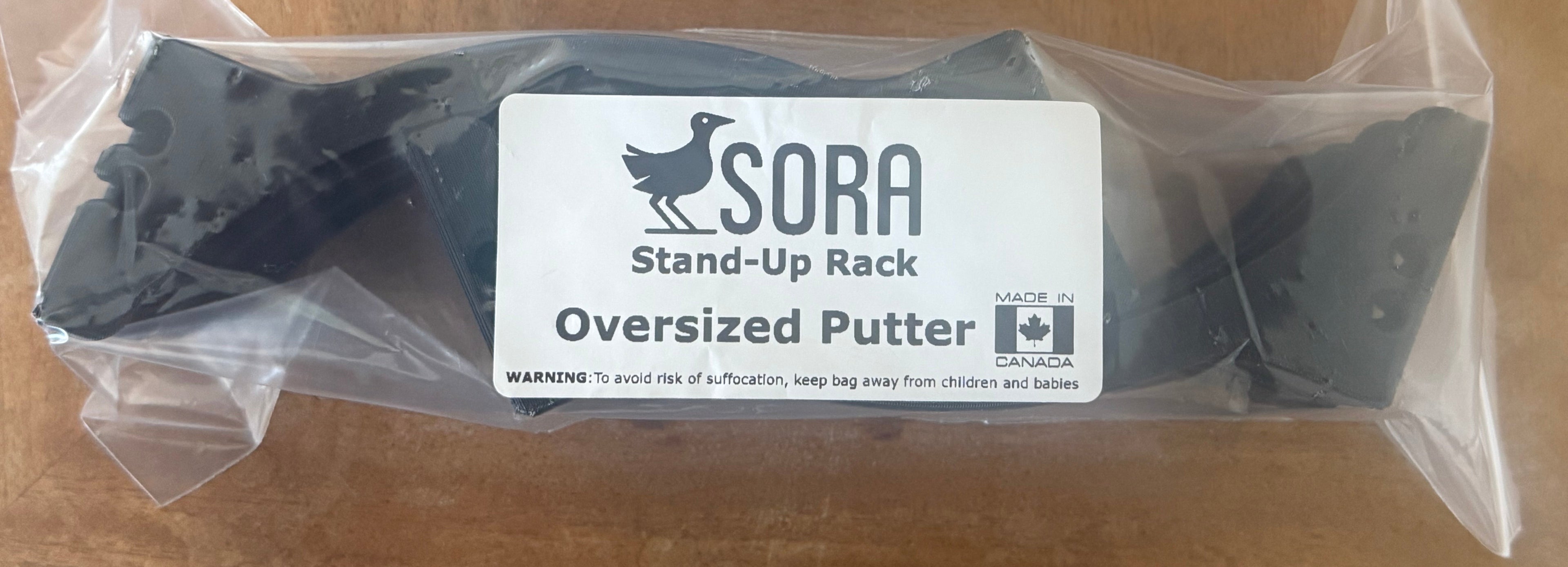 6 slot Oversize PUTTER Add On Packs for the Sora Stand-Up Rack. Allows customers to fully customize their Rack!