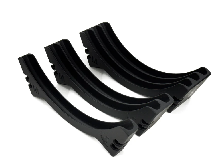 6 slot Midrange Add On Packs for the Sora Stand-Up Rack. allows customers to fully customize their Rack for their BAG!