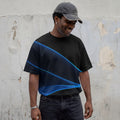 Die-Sublimation Crew - Blue Lazer